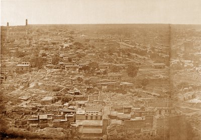 Panorama von MachiBoran, Lucknow von Felice Beato